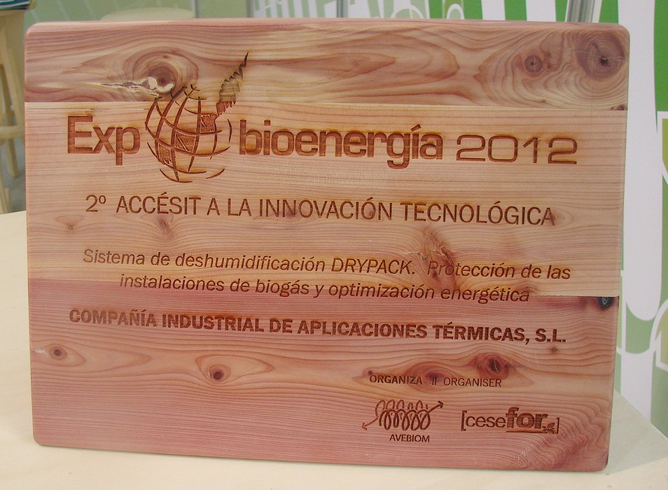 Drypack von CIAT wurde auf der Expobioenergía ausgezeichnet